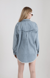 Taşlı Denim Ceket