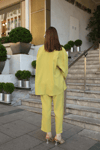 Taşlı Olivia Takım Yeşil