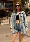 Twist Denim Ceket