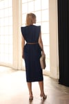 Violet Denim Elbise