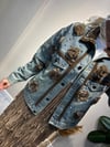 Bronze Bloom Denim Ceket