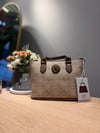 Levidor İkonik Monogram Desen Çanta Camel