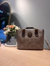 Levidor İkonik Monogram Desen Çanta Haki