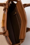 Vizon - Camel Mini Çanta Akseusarlı El ÇantasI