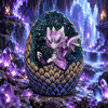 Geode Home (Purple) 10.7cm