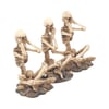 See No, Hear No, Speak No Skeletons (Set 3) 8.5cm P6