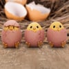 Three Wise Chicks 6.7cm
