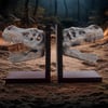 Tyrannosaurus Rex Skull Bookends