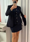 BLAZER CEKET LACİVERT