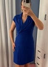 ETEĞİ PİLE DETAYLI ELBİSE