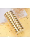 0,30 Mm Boncuk Dizme Teli El Yapımı Stil ve Şekillendirme Teli DIY Takı Ve Mücevher Teli Altın Renk