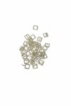 10 Adet 14 mm Metal Pin Tokalı Çanta Saat Tokası Gümüş, Kare Metal Çanta Tokası, 14x14 mm Çanta Aksesuarı Hobi Malzemesi, DIY Çanta Yapımı İçin Gümüş Metal Toka