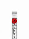 15mm Kırmızı Ahşap Düğme  50 Adet - Red Buttons Set, Wooden Button,  50 Pieces, 15mm