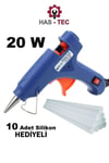 20 Watt Ince Silikon Tabancası 10 Adet Ince Silikon Glrshop