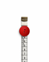 25mm Kırmızı Ahşap Düğme  50 Adet - Red Buttons Set, Wooden Button,  50 Pieces, 25mm