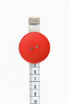 45mm Kırmızı Ahşap Düğme  50 Adet - Red Buttons Set, Wooden Button,  50 Pieces, 45 mm