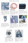 4'lü Paket Ütü Ile Yapışan Kot Arma Patch Kot Yaması, Onarım (Koyu Mavi) Denim, Jeans