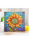 5D Elmas Taş İşleme Kiti 30x30 cm Çiçek Desen