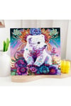 5D Elmas Taş İşleme Kiti 30x30 cm Kutup Ayısı Desen