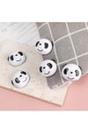 6 Adet Sevimli Panda Desen Yorgan Kılıfı Tutucu Sabitleyici Yastık Nevresim Örtü Düzenleyici