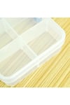 8 Bölmeli Ayarlanabilir Plastik Organizer Kutu Dikiş Kutusu Takı Kutusu Düzenleyici Kutu