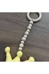 Ahşap Askılı Keçe Kral Tacı Çocuk Bebek Odası Süsü 77