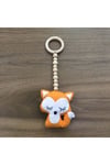 Ahşap Askılı Keçe Tilki Çocuk Bebek Odası Süsü 79