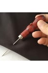 Ahşap Saplı Biz, Deri Delme El Aleti, Metal Uçlu Biz, Paslanmaz Biz