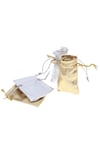 Altın Renk Lame Kese 9x12 Cm 100 Adet