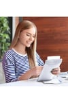 Bantlı Beyaz Patpatlı Balonlu Kargo Poşeti E Ticaret poşeti 10 Adet 13X18+4