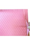 Bantlı Pembe Patpatlı Balonlu Kargo Poşeti E Ticaret poşeti 50 Adet 15x20+4