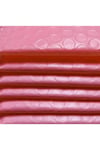 Bantlı Pembe Patpatlı Balonlu Kargo Poşeti E Ticaret poşeti 50 Adet 13x18+4