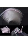 Bantlı Şeffaf Poşet Opp 30x35 (+4) Cm 95 Adet