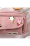 broş, çocuk broş, iğneli broş klipsli broş yaka broşu çeket yaka iğnesi, mineli b203