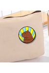 Capybara kadın broş, çocuk broş, iğneli broş, klipsli broş yaka broşu, çeket yaka iğnesi, mineli B74