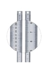 Çelik cetvel 30 cm ve 1 adet kretuar Bıçağı