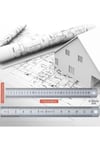 Çelik cetvel 30 cm ve 1 adet kretuar Bıçağı