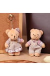 Çift Peluş Ayıcık, Peluş Çanta Süsü, Peluş Anahtarlık, Sevgili Anahtarlığı, Arkadaş Anahtarlığı