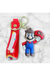 Çift Silikon Anahtarlık, Sevgili Anahtarlığı, Arkadaş Anahtarlığı, Mario (2 ADET)