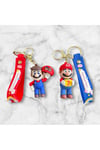 Çift Silikon Anahtarlık, Sevgili Anahtarlığı, Arkadaş Anahtarlığı, Mario (2 ADET)
