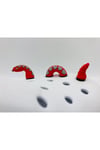 Crocs 3d Jibbitz Terlik Süsü 3 Parça 3 Boyutlu Jbb0688