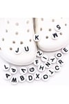 Crocs Jibbitz Terlik Süsü Yuvarlak Harfler M
