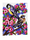 Desenli Kanaviçe Seti – El İşi Nakış Kiti, Renkli İpliklerle Tam Set 20x28