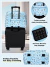 Dikiş Makinesi Taşıma Çantası – Trolley Pocketli - Dayanıklı Dikiş ve Örgü Organizer Çantası – Seyahat ve Ev İçin