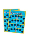 Dikmeli Plastik Çıtçıt 1.5cm (15mm) 24'lü(24 Çift) Paket. Renk: siyah