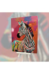 DIY 5D Elmas Taş İşleme Kiti Tablo 15X20 zebra