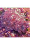 DIY 5d Elmas Taş Işleme Kiti Tablo 20x20 pembe gül