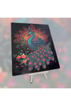 DIY 5d Elmas Taş Işleme Kiti Tablo 21X25 tavus kuşu