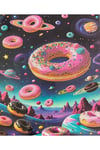 DIY 5d Elmas Taş Işleme Kiti Tablo 21X25 donutlar