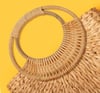 Doğal Bambu Çanta Sapı – 2 Adet, 17 cm